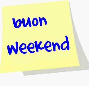 Buon week end di shopping